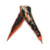 Hermès Silk Projets Carres Plisse Scarf Secondhand