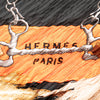 Hermès Silk Projets Carres Plisse Scarf Secondhand
