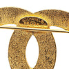 Chanel Gold Plated CC Medallion Brooch Secondhand