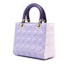 Dior Medium Tricolor Lambskin Cannage Lady Dior Secondhand