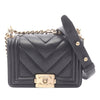 Chanel Mini Chevron Lambskin Boy Flap Secondhand