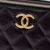 Secondhand Chanel Small Quilted Lambskin Pillow Crush Vanity Case with Chain