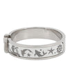 Secondhand Hermès Narrow Enamel Sous le Charme d Orphee Clic H Bracelet PM