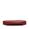 LOEWE Embossed Anagram Leather Repeat T Clutch Secondhand
