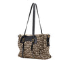 Miu Miu Canvas Monogram Tote Secondhand