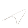 Chanel CC Brass Resin Teardrop Pendant Necklace Secondhand