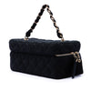 Chanel CC Quilted Jersey Wild Stitch Vanity Bag Secondhand