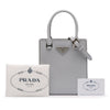 Prada Small Leather Brushed Tote Secondhand