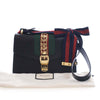 Gucci Small Leather Sylvie Web Satchel Secondhand
