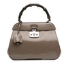 Gucci Medium Smooth Calfskin Bamboo Lady Lock Handbag Secondhand