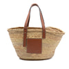 LOEWE Medium Raffia Anagram Basket Tote Secondhand