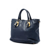 Prada Soft Calfskin Open Convertible Shopping Tote Secondhand