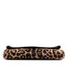 Saint Laurent Large Pony Hair Leopard Print Cassandre Pouch on Chain Secondhand