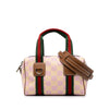 Gucci Mini GG Canvas Web Boston Bag Secondhand