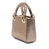 Dior Mini Metallic Patent Microcannage Lady Dior Secondhand