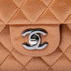 Chanel Medium Classic Metallic Caviar Double Flap Secondhand