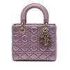 Dior Small Satin Cannage Swarovski Lady Dior Secondhand