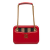 Fendi Calfskin Vitello King Nubuck Pequin Karligraphy Pocket Shoulder Bag Secondhand