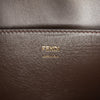 Fendi Calfskin Vitello King Nubuck Pequin Karligraphy Pocket Shoulder Bag Secondhand