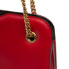 Fendi Calfskin Vitello King Nubuck Pequin Karligraphy Pocket Shoulder Bag Secondhand