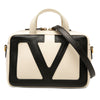 Valentino Bicolor Nappa Vlogo Viva Superstar Handbag Secondhand