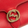 Gucci Small Dollar Calf Interlocking G Satchel Secondhand