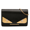 Fendi Leather Eye Monster Tube Wallet On Chain Secondhand