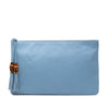 Gucci Calfskin Bamboo Tassel Clutch Secondhand