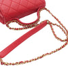 Chanel Quilted Lambskin Chain Infinity Top Handle Bag Secondhand