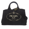 Prada Canvas Canapa Logo Satchel Secondhand