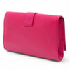 Secondhand Saint Laurent Leather Chyc Ligne Clutch