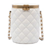 Chanel Small Quilted Lambskin Crown Box Bag Secondhand