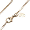 Chanel CC Gold Plated Enamel Arrow Pendant Necklace Secondhand