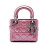 Dior Mini Iridescent Lambskin Cannage Lady Dior Secondhand