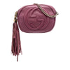 Gucci Mini Pebbled Calfskin Soho Chain Crossbody Secondhand