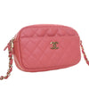 Chanel Small CC Quilted Caviar Camera Bag Secondhand