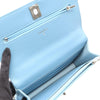 Chanel CC Quilted Denim Wallet on Chain Secondhand