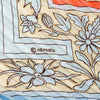 Hermès Printed Plisse Silk Butterfly Scarf Secondhand