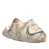 Alexander McQueen Medium Satin De Manta Printed Clutch Secondhand