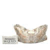 Alexander McQueen Medium Satin De Manta Printed Clutch Secondhand