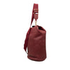 Gucci Grained Leather Vertical Zip Sling Bag Secondhand