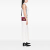 Prada Canvas Canapa Righe Striped Crossbody Secondhand