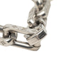 Louis Vuitton Stainless Steel Monogram Chain Link Necklace Secondhand