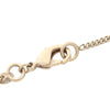Chanel CC Gold Plated and Enamel Camellia Round Pendant Necklace Secondhand