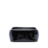 Chanel CC Quilted Patent Frame Flap Clutch with Chain Secondhand