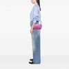 Secondhand Bottega Veneta Leather Intrecciato Flap Crossbody