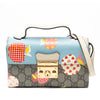 Gucci Mini GG Supreme Monogram Les Pommes Padlock Satchel Secondhand