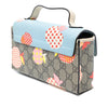 Gucci Mini GG Supreme Monogram Les Pommes Padlock Satchel Secondhand