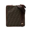 Fendi Zucca Coated Canvas Crossbody Secondhand