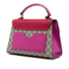 Gucci Small GG Supreme Padlock Satchel Secondhand